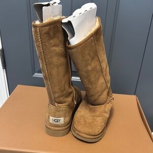 UGG Tan Suede Boots